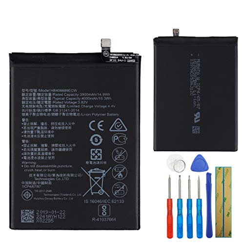 E-yiiviil Ersatzakku HB406689ECW Kompatibel mit Huawei Y7 2017 Nova lite Plus Y9 2019 Enjoy 7 Plus TRT-AL00 with Tools E-yiiviil Ersatzakku HB406689ECW Kompatibel mit Huawei Y7 2017 Nova lite Plus Y9 2019 Enjoy 7 Plus TRT-AL00 with Tools von E-YIIVIIL