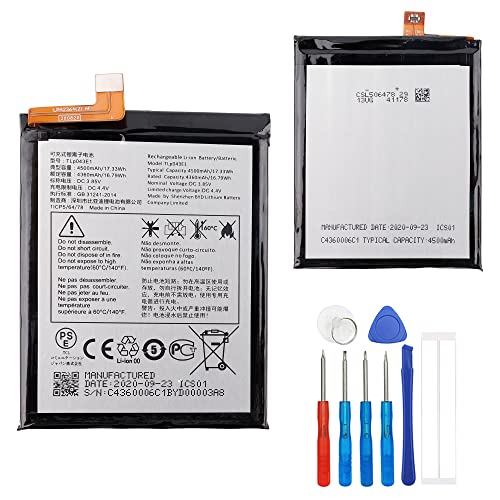 E-yiiviil Ersatzakku TLP043F1 TLP043E1 Kompatibel mit TCL 10 5G UW T790S with Tools E-yiiviil Ersatzakku TLP043F1 TLP043E1 Kompatibel mit TCL 10 5G UW T790S with Tools von E-YIIVIIL