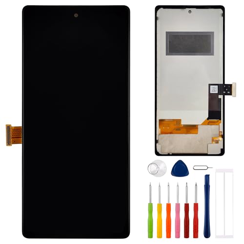 E-yiiviil TFT-LCD-Digitalanzeige, kompatibel mit Google Pixel 6 GB7N6 G9S9B16 16,3 cm (6,4 Zoll) LCD-Display, Touchscreen, Montage (keine Fingerabdruck-Unterstützung) + Werkzeug von E-YIIVIIL