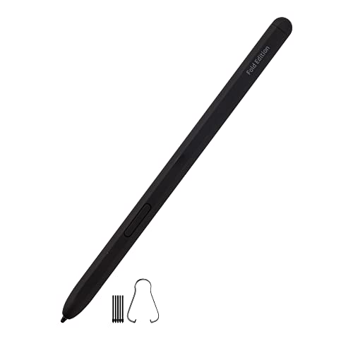 Neuer Ersatz S Stylus Touch S Pen kompatibel mit Samsung Galaxy Z Fold 3 &Z Fold 4 S Pen 5G (Schwarz) von E-YIIVIIL