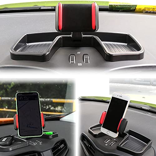 E-cowlboy Handyhalterung für Auto, Universal Schwerkraft-Smartphonehalterung für Jeep Renegade (Rot) von E-cowlboy