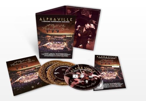 Alphaville, Neues Album 2023, A Night at The Philharmonie Berlin Live-Aufnahme, DVD + 2 CD Alphaville, Neues Album 2023, A Night at The Philharmonie Berlin Live-Aufnahme, DVD + 2 CD von E d e l