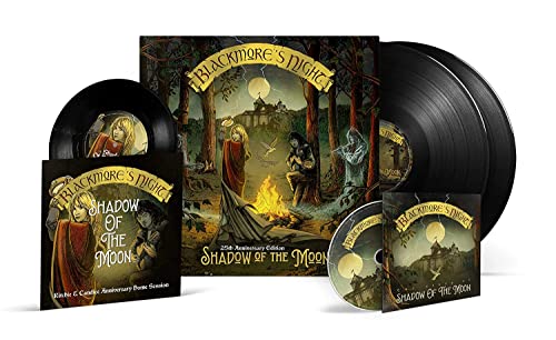 Blackmore's Night, Neues Album 2023, Shadow Of The Moon, Limited Doppelvinyl 2LP Black Gatefold + Single Black Vinyl + DVD von E d e l