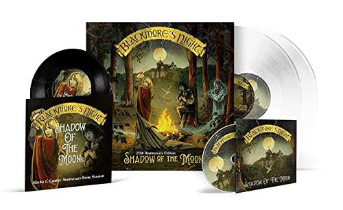 Blackmore's Night, Neues Album 2023, Shadow Of The Moon, Limited Doppelvinyl 2LP Crystal Clear Gatefold + Single Black Vinyl + DVD von E d e l