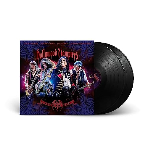 The Hollywood Vampires, Neues Album 2023, Live in Rio 2015, Doppelvinyl, 2 LP von E d e l