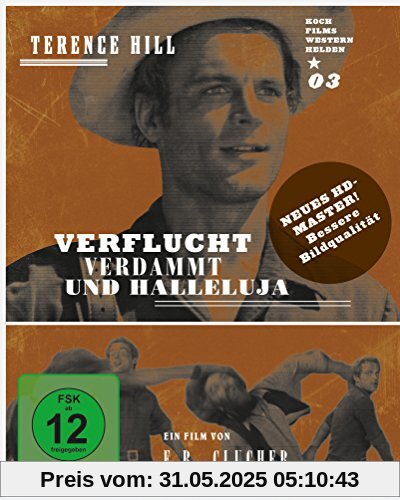 Verflucht, Verdammt und Halleluja - Westernhelden Vol. 3  (+ DVD) [Blu-ray] von E.B. Clucher