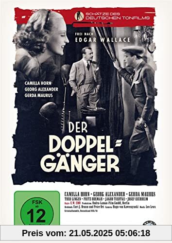 Der Doppelgänger (Schätze des deutschen Tonfilms) von Emo, E. W.