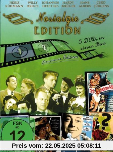 Nostalgie Edition 1 - 5 DVD - Ich heiße Niki - Das Geheimnis der roten Katze - Himmel auf Erden - Professor Nachtfalter - Musik bei Nacht [Limited Edition] von Emo, E. W.
