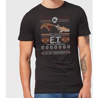 E.T. the Extra-Terrestrial Be Good or No Presents Men's T-Shirt - Black - 3XL von E.T. the Extra-Terrestrial