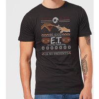 E.T. the Extra-Terrestrial Be Good or No Presents Men's T-Shirt - Black - XL von E.T. the Extra-Terrestrial