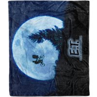 E.T. the Extra-Terrestrial Moon Cycle Fleece Blanket - L von E.T. the Extra-Terrestrial