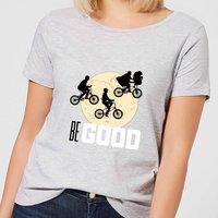 ET Be Good Moon Damen T-Shirt - Grau - 5XL von E.T. the Extra-Terrestrial