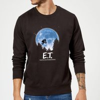ET Moon Silhouette Pullover - Schwarz - XL von E.T. the Extra-Terrestrial
