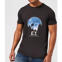 ET Moon Silhouette T-Shirt - Schwarz - 5XL von E.T. the Extra-Terrestrial