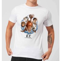 ET Painted Portrait T-Shirt - Weiß - XXL von E.T. the Extra-Terrestrial