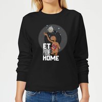 ET Phone Home Damen Pullover - Schwarz - XL von E.T. the Extra-Terrestrial