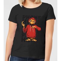 ET Phone Home Stylised Damen T-Shirt - Schwarz - 3XL von E.T. the Extra-Terrestrial