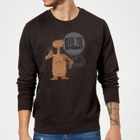 ET Where Are You From Pullover - Schwarz - S von E.T. the Extra-Terrestrial