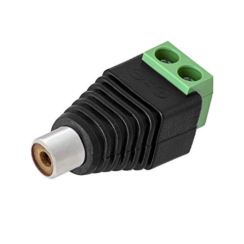 1x Cinch RCA-Buchse Adapter 2-pin Klemmen Terminalblock Chinch Stecker DC AV Block von E.T