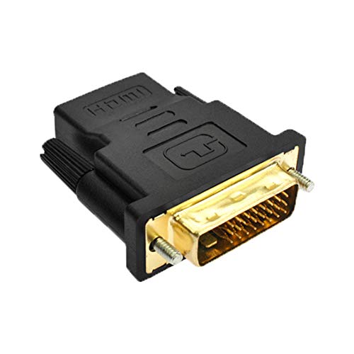 E.T HDMI BUCHSE > DVI STECKER 24+1 Kabel Adapter 1080P 3D 4K Full HD TV PC von E.T