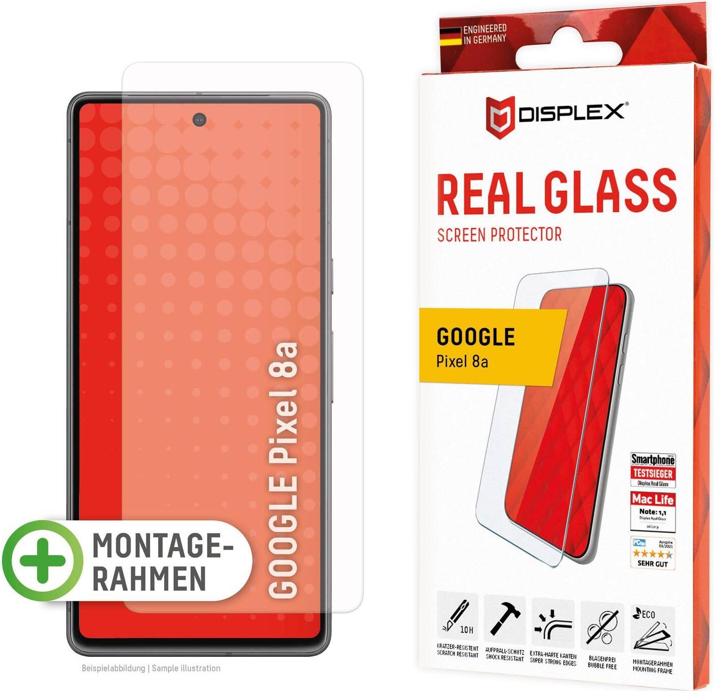 DISPLEX Real Glass Google Pixel 8a (01927) von E.V.I.