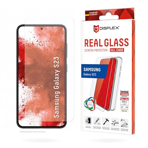 Displex Real Glass + Case für Samsung Galaxy S23 von E.V.I