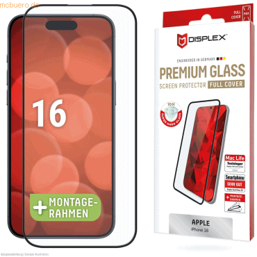 E.V.I. DISPLEX Premium Glass FC iPhone 16 E.V.I. DISPLEX Premium Glass FC iPhone 16 von E.V.I.