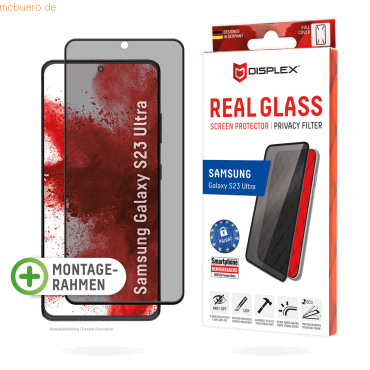 E.V.I. DISPLEX Privacy Glass 3D Samsung Galaxy S23 Ultra von E.V.I.