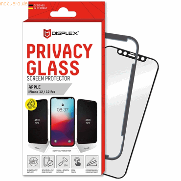 E.V.I. DISPLEX Privacy Glass FC iPhone 12/12 Pro von E.V.I.