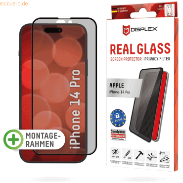 E.V.I. DISPLEX Privacy Glass FC iPhone 14 Pro von E.V.I.