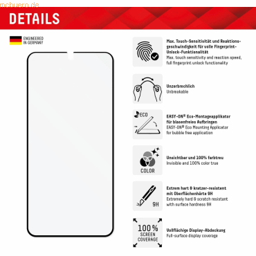 E.V.I. DISPLEX ProTouch Glass Eco Samsung S22/S23 von E.V.I.