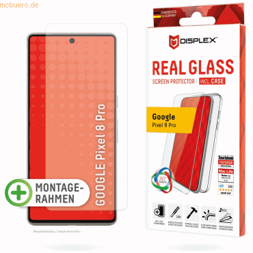 E.V.I. DISPLEX Real Glass + Case Set Google Pixel 8 Pro von E.V.I.