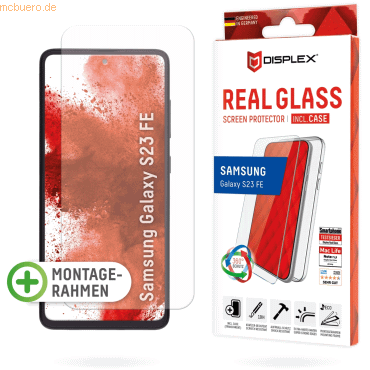 E.V.I. DISPLEX Real Glass + Case Set Samsung Galaxy S23 FE von E.V.I.