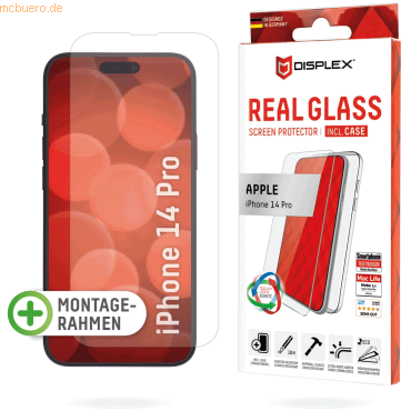 E.V.I. DISPLEX Real Glass + Case iPhone 14 Pro von E.V.I.