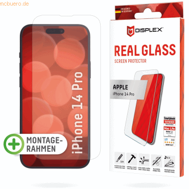 E.V.I. DISPLEX Real Glass Apple iPhone 14 Pro von E.V.I.