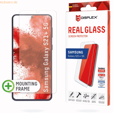 E.V.I. DISPLEX Real Glass Samsung Galaxy S21+ 5G von E.V.I.