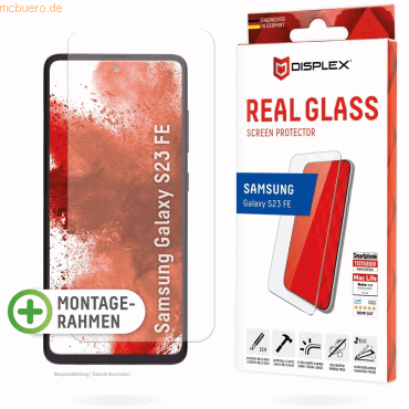 E.V.I. DISPLEX Real Glass Samsung Galaxy S23 FE von E.V.I.