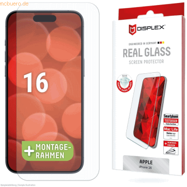 E.V.I. DISPLEX Real Glass iPhone 15/15 Pro/16 E.V.I. DISPLEX Real Glass iPhone 15/15 Pro/16 von E.V.I.