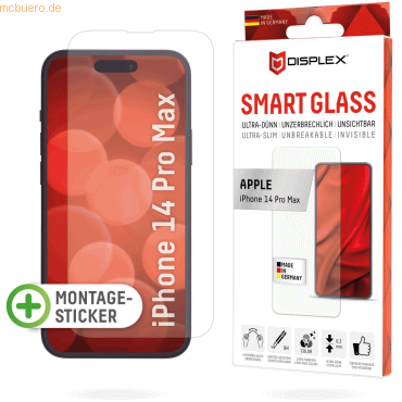 E.V.I. DISPLEX Smart Glass Apple iPhone 14 Pro Max von E.V.I.