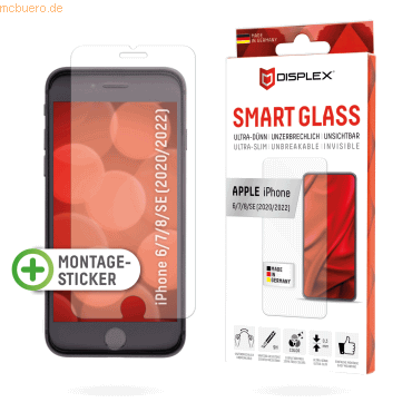 E.V.I. DISPLEX Smart Glass Apple iPhone 6/7/8/SE (20/22) von E.V.I.