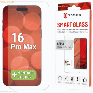E.V.I. DISPLEX Smart Glass iPhone 16 Pro Max von E.V.I.