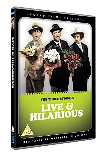 The Three Stooges - Live & Hillarious (Digitally remastered in colour) [DVD] [1941] von E1 Entertainment