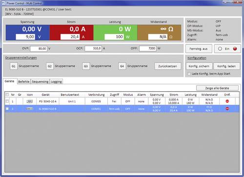 EA Elektro-Automatik EA Elektro Automatik 33100230 Software Passend für Marke (Steckernetzteile) von EA Elektro Automatik