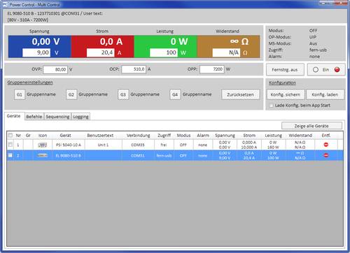 EA Elektro-Automatik EA Elektro Automatik EA-Multi Control Software Passend für Marke (Steckernetzt von EA Elektro Automatik