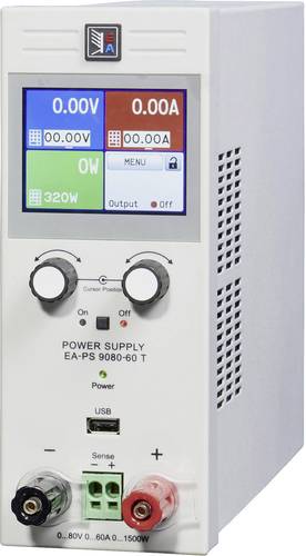 EA Elektro Automatik EA-PS 9080-60 T Labornetzgerät, einstellbar 0 - 80 V/DC 0 - 60A 1500W USB, USB von EA Elektro Automatik