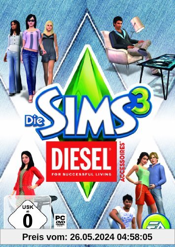 Die Sims 3: DIESEL Accessoires (Add-On) von EA