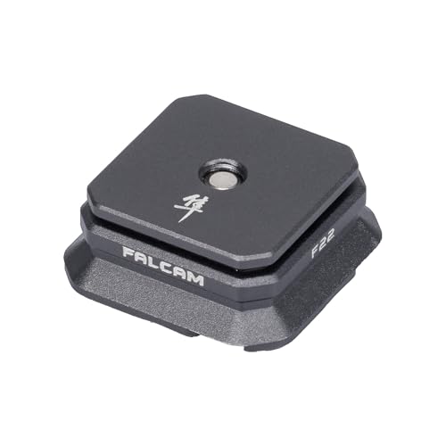FALCAM F22 Kaltschuh-Adapterplatte mit 1/4-Zoll-Gewindeloch für den Anschluss an alle Arten von Kameraausrüstung wie Mikrofone, Aufhelllichter usw. von EACHSHOT
