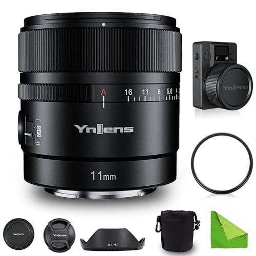 YONGNUO YN11mm F1.8S DA DSM WL APS-C Autofokus Objektiv mit großer Blende und Fernbedienung für Sony E-Mount Kameras A6700 A6600 A6500 A6400 A6300 A6100 A6000 A5100 A5000 ZV-E10 FX30 von EACHSHOT