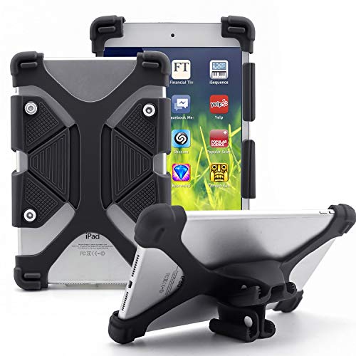 eagwell für RCA Voyager I, II, III 7.0 17,8 cm Tablets Kinder stoßfest Silikon Case Cover (schwarz) von EAGWELL