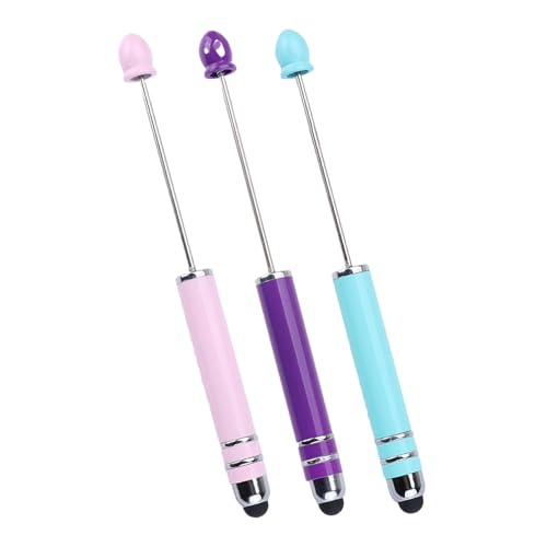 EAJORN 3 in 1 Stylus Kugelschreiber Perlen Kugelschreiber mit Stylus Spitze, Büro Signing Pen Schreiben reibungslos für Frauen Männer von EAJORN